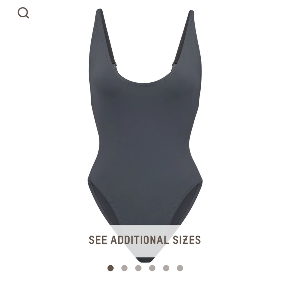 NWT Skims Swim Scoop Neck One Piece